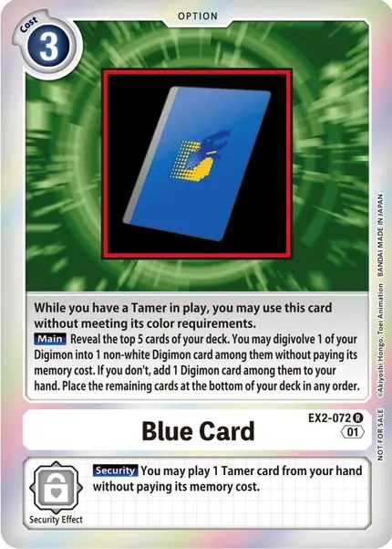 Blue Card (Event Pack 4)