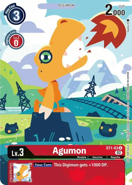 Agumon (Digimon Illustration Competition Pack 2022)