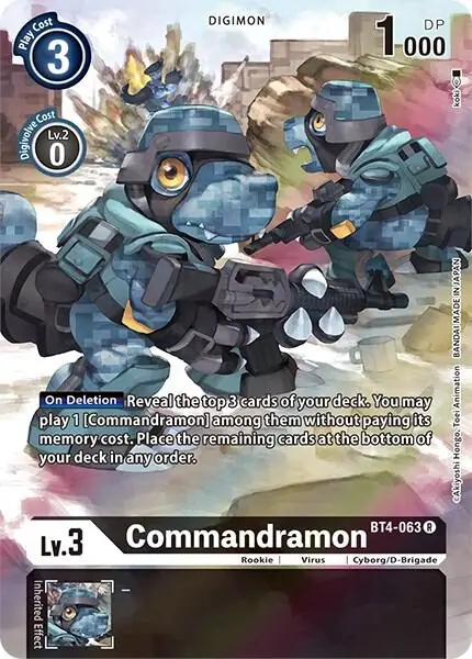 Commandramon (Alternate Art)