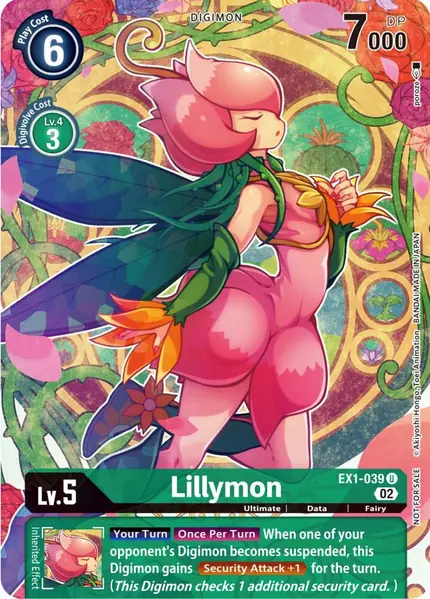 Lillymon (Digimon Illustration Competition Pack 2022)