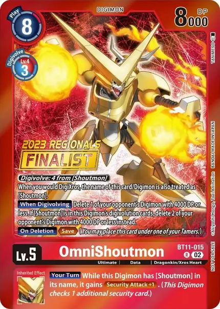 OmniShoutmon (2023 Regionals Finalist)