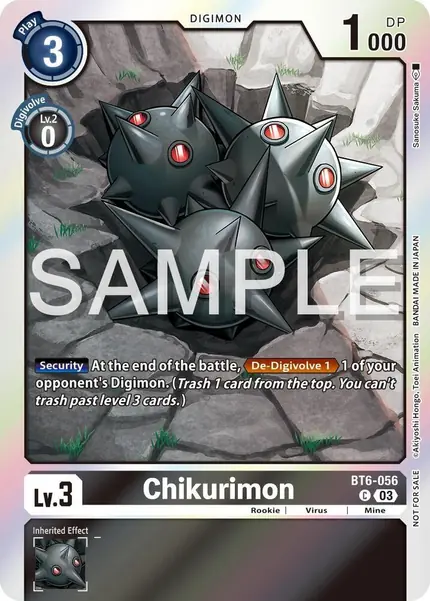 Chikurimon - BT6-056 (Official Tournament Vol.13 Winner Pack)