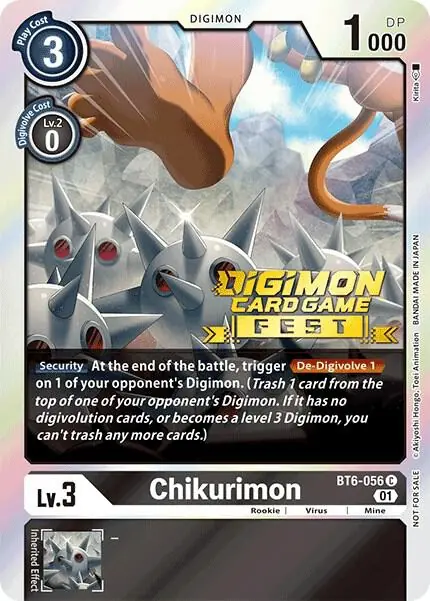 Chikurimon (Digimon Card Game Fest 2022)