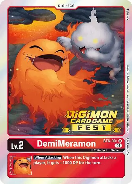 DemiMeramon (Digimon Card Game Fest 2022)