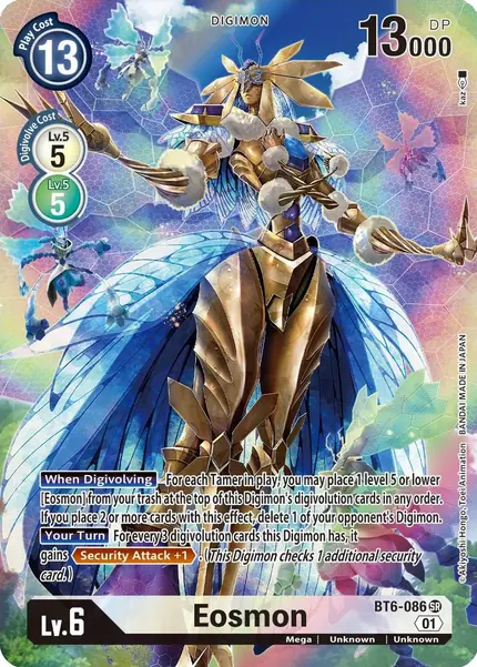 Eosmon - BT6-086 (Alternate Art)