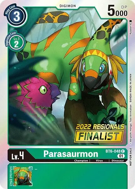 Parasaurmon (2022 Championship Online Regional) [Online Finalist]