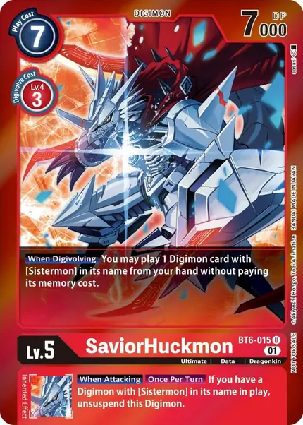SaviorHuckmon (Event Pack 3)
