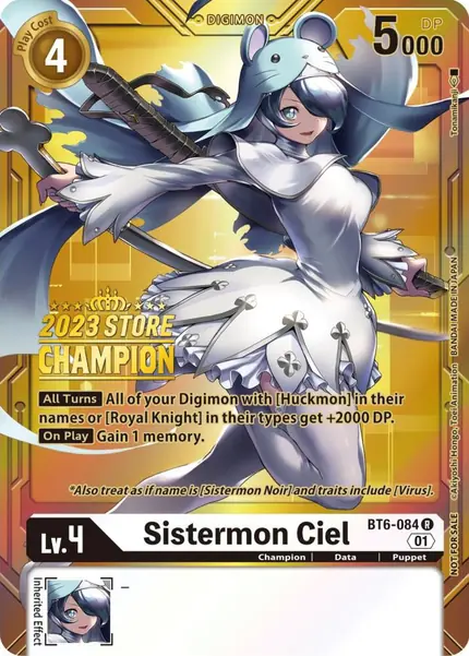 Sistermon Ciel (2023 Store Champion)