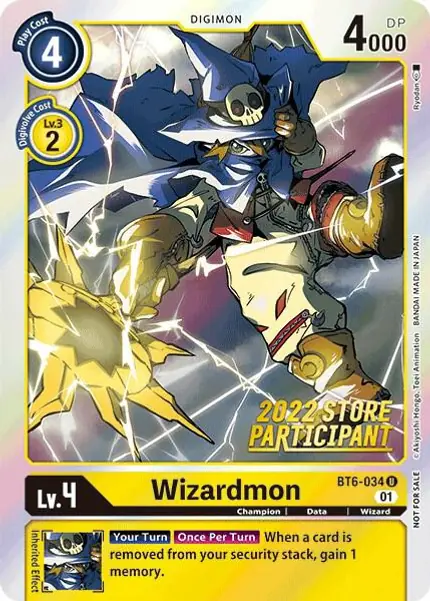 Wizardmon (2022 Store Participant)