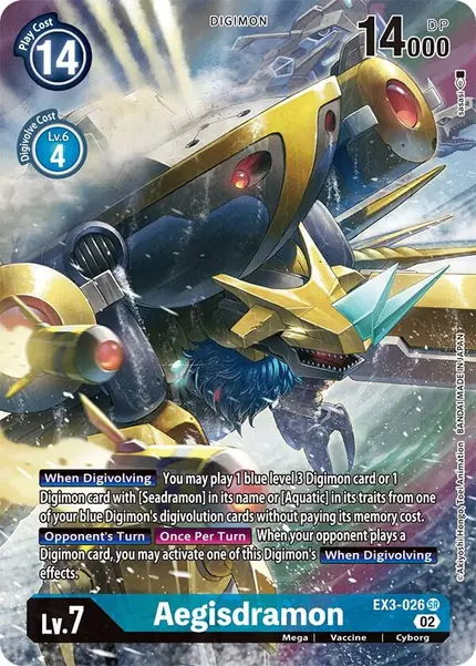 Aegisdramon (Alternate Art)