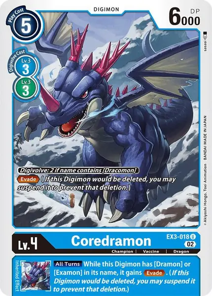 Coredramon - EX3-018