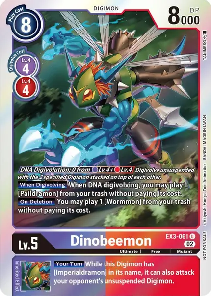 Dinobeemon (Box Topper)