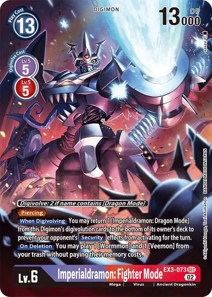 Imperialdramon: Fighter Mode (Alternate Art)