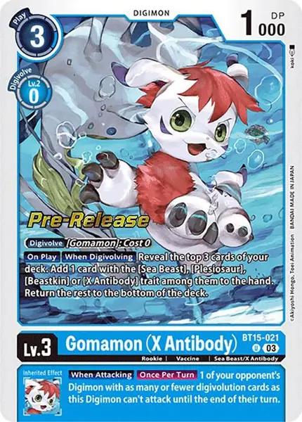 Gomamon (X Antibody)