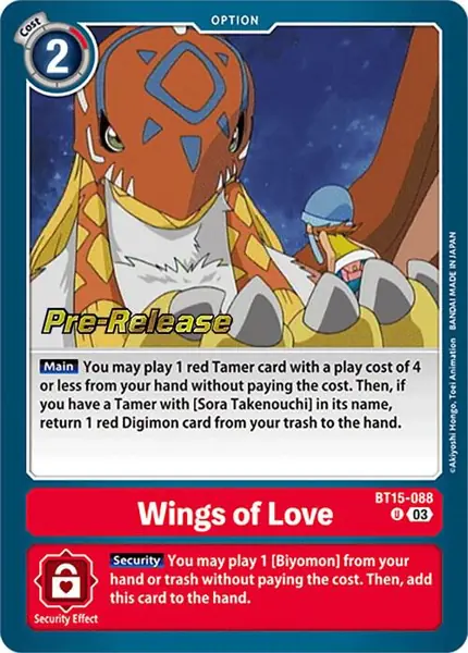 Wings of love