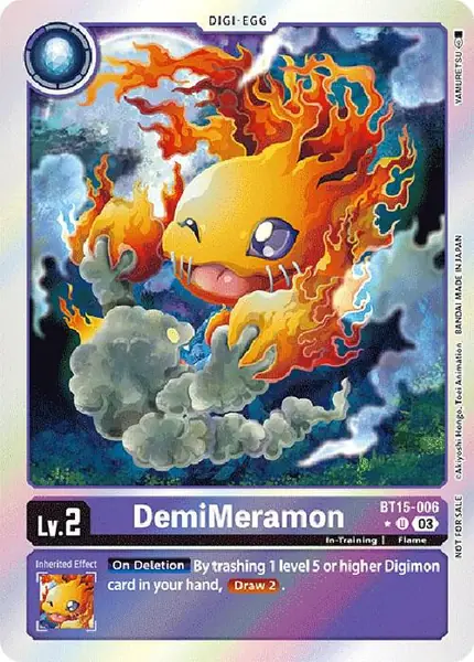 DemiMeramon (Exceed Apocalypse Box Promotion Pack)
