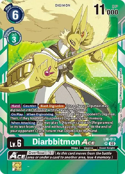 Diarbbitmon ACE (English Exclusive)