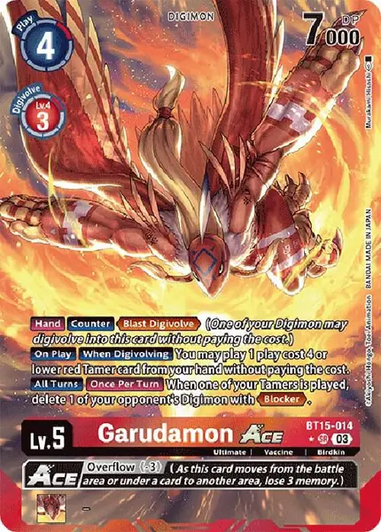 Garudamon ACE (Alternate Art)