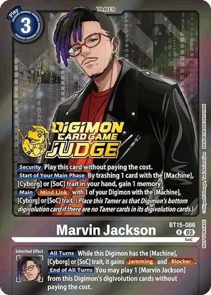Marvin Jackson (Judge Pack 6)