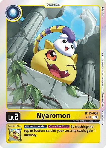 Nyaromon (Exceed Apocalypse Box Promotion Pack)