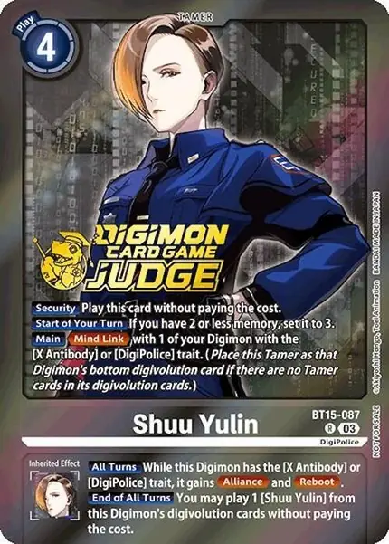 Shuu Yulin (Judge Pack 6)