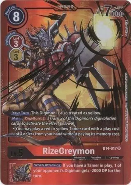 RizeGreymon (Alternate Art)