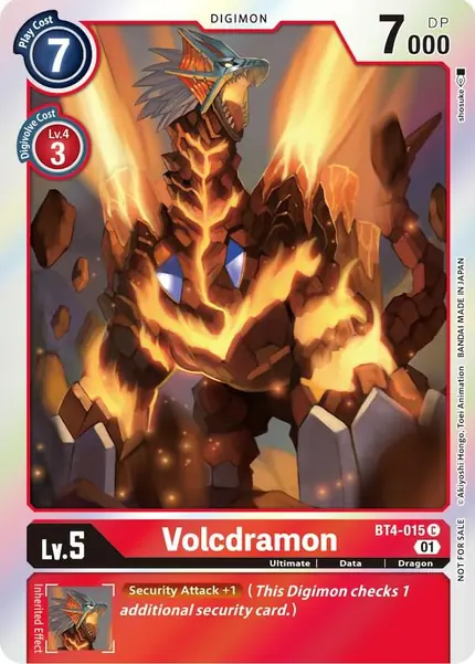Volcdramon (ST-11 Special Entry Pack)