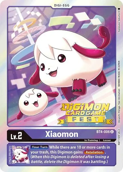 Xiaomon (Digimon Card Game Fest 2022)