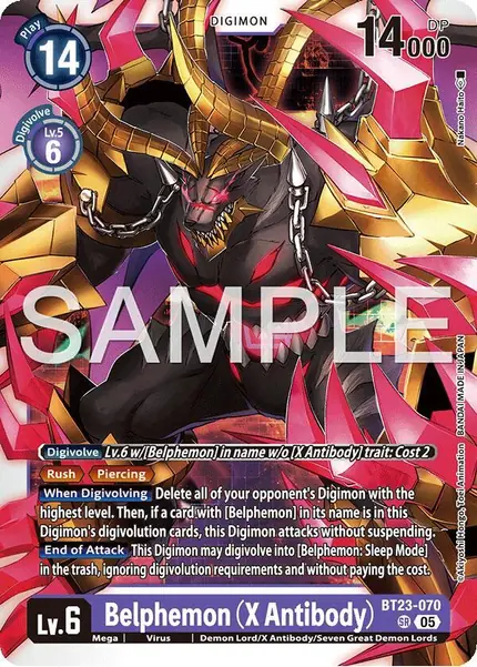 Belphemon (X Antibody)