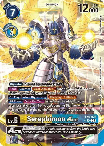 Seraphimon ACE (Alternate Art)