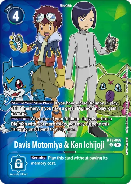 Davis Motomiya & Ken Ichijoji (Tamer Party Pack -The Beginning-)