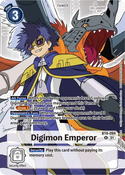 Digimon Emperor (Tamer Party Pack -The Beginning-)