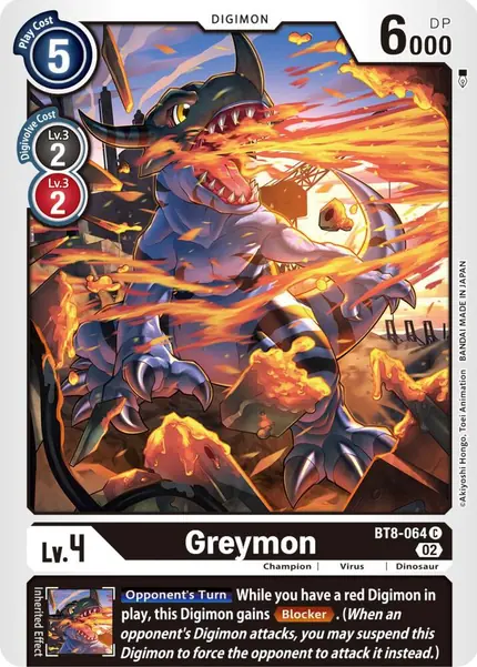 Greymon (Winner Pack Dimensional Phase)