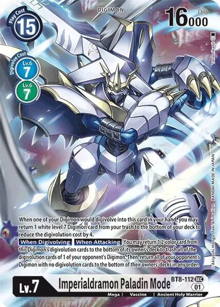 Imperialdramon Paladin Mode (Alternate Art)