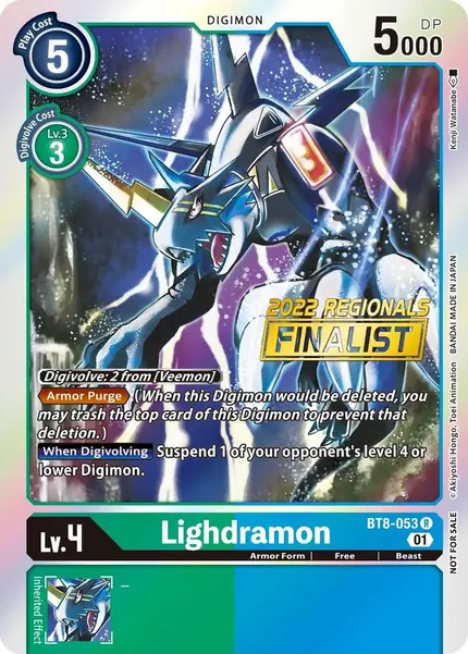 Lighdramon (2022 Championship Offline Regional) [Online Finalist]