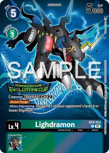Lighdramon - BT8-053 (2024 Evolution Cup)