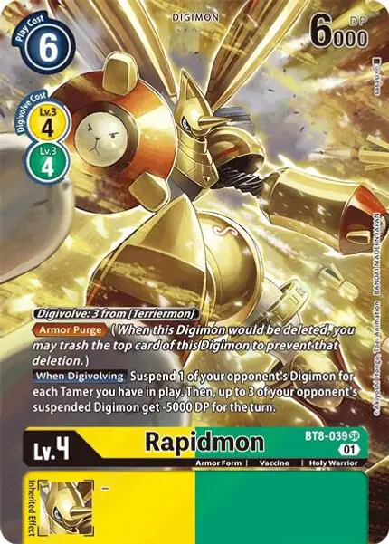 Rapidmon (Alternate Art)