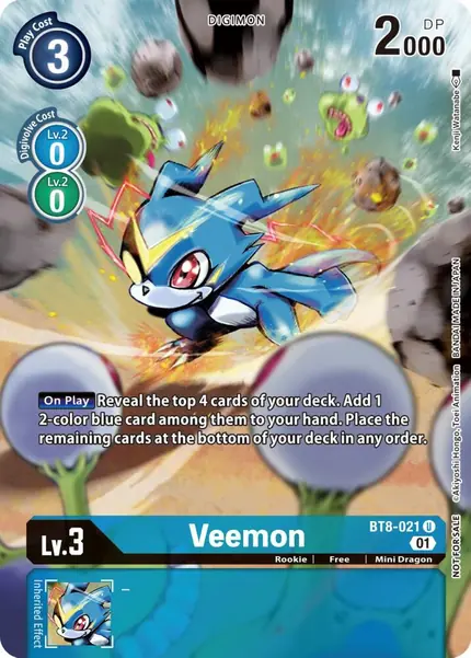 Veemon (Dimensional Phase Pre-Release)