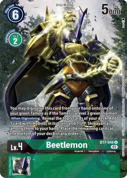 Beetlemon (2nd Anniversary Frontier Card)
