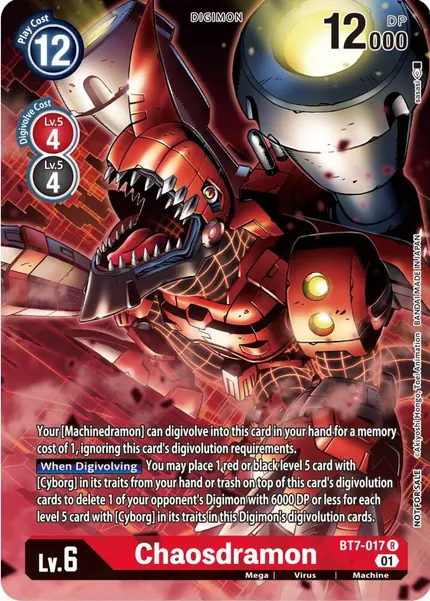 Chaosdramon (Winner Pack Across Time)