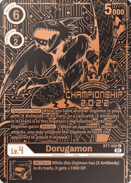 Dorugamon (2022 Championship Finals 3rd Place)