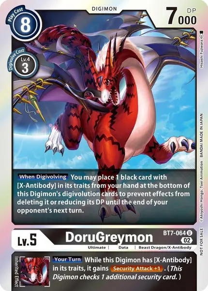 DoruGreymon (Official Tournament Pack Vol. 6)