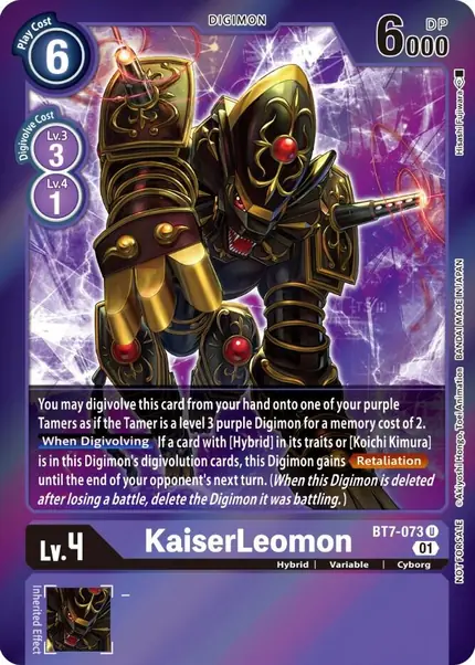 KaiserLeomon (Event Pack 3)