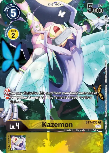 Kazemon (2nd Anniversary Frontier Card)