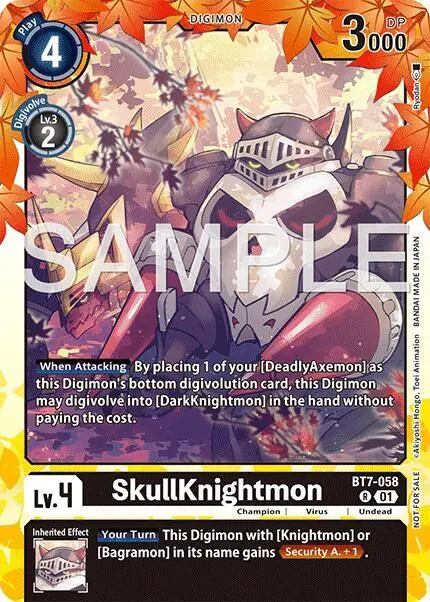 SkullKnightmon (Regulation Battle Vol. 3 Winner)