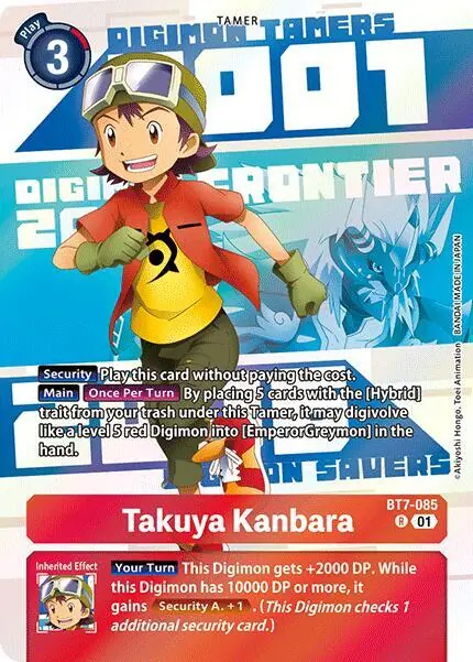 Takuya Kanbara (Digimon Animation Series 25th Anniversary Set)