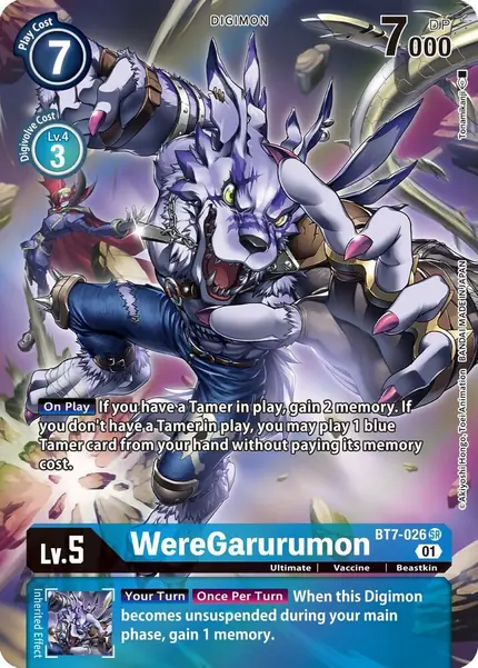 WereGarurumon (Alternate Art)