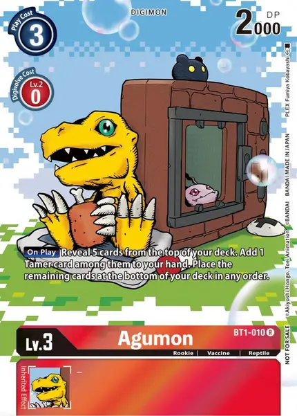 Agumon - BT1-010 (25th Special Memorial Pack)