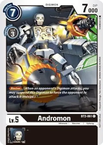 Andromon (Double Diamond Pre-Release)