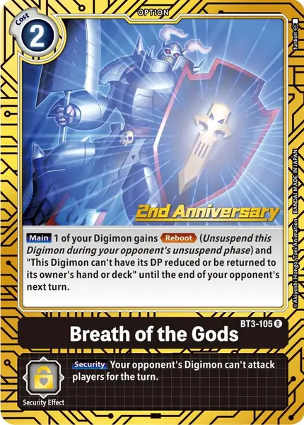 Breath of the Gods (2nd Anniversary Card Set)